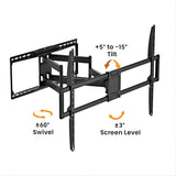 Robaxo RTM5015F gibljivi TV nosilec 50–105 palcev – slika 4