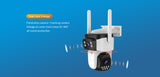 Robaxo RC662DR V2.0 zunanja WiFi IP kamera z dvojno lečo – slika 6